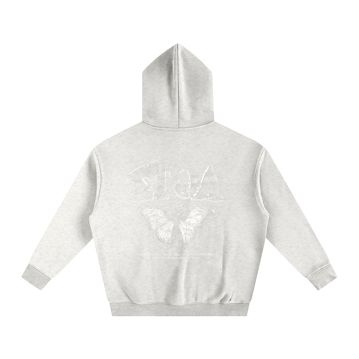 ΣTOA Fleeced Hoodie