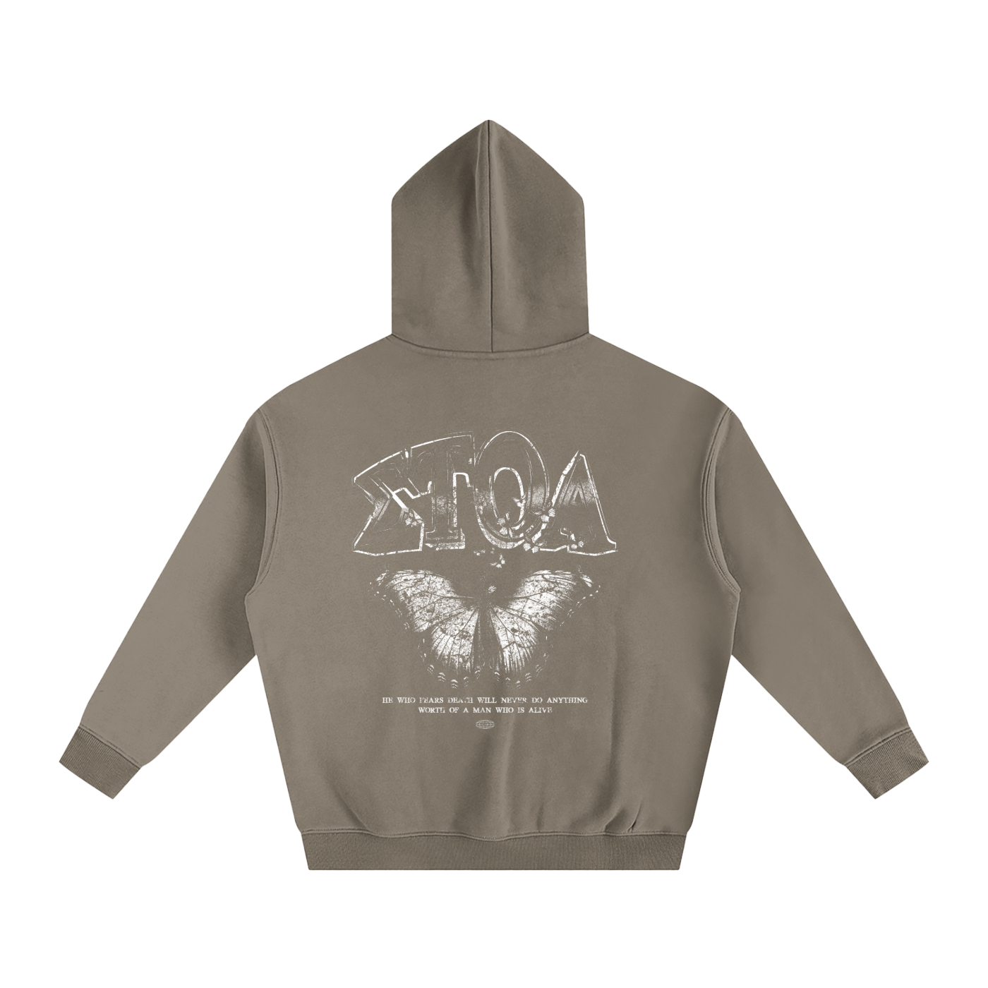 ΣTOA Fleeced Hoodie