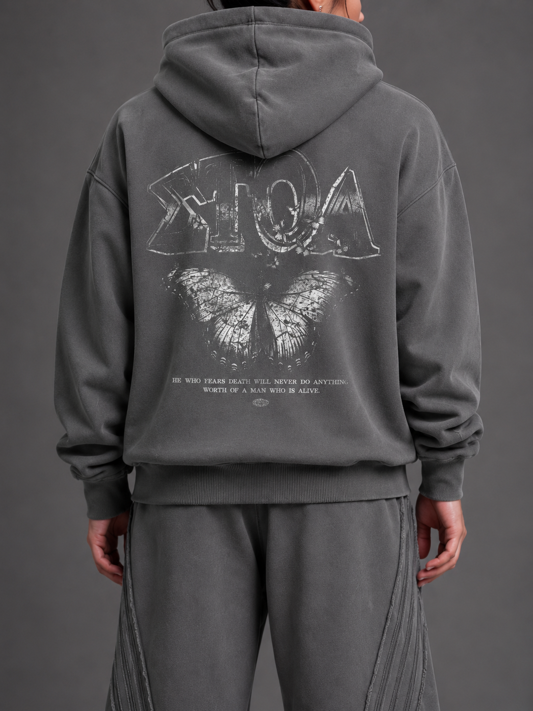 Fleeced Boxy Hoodie