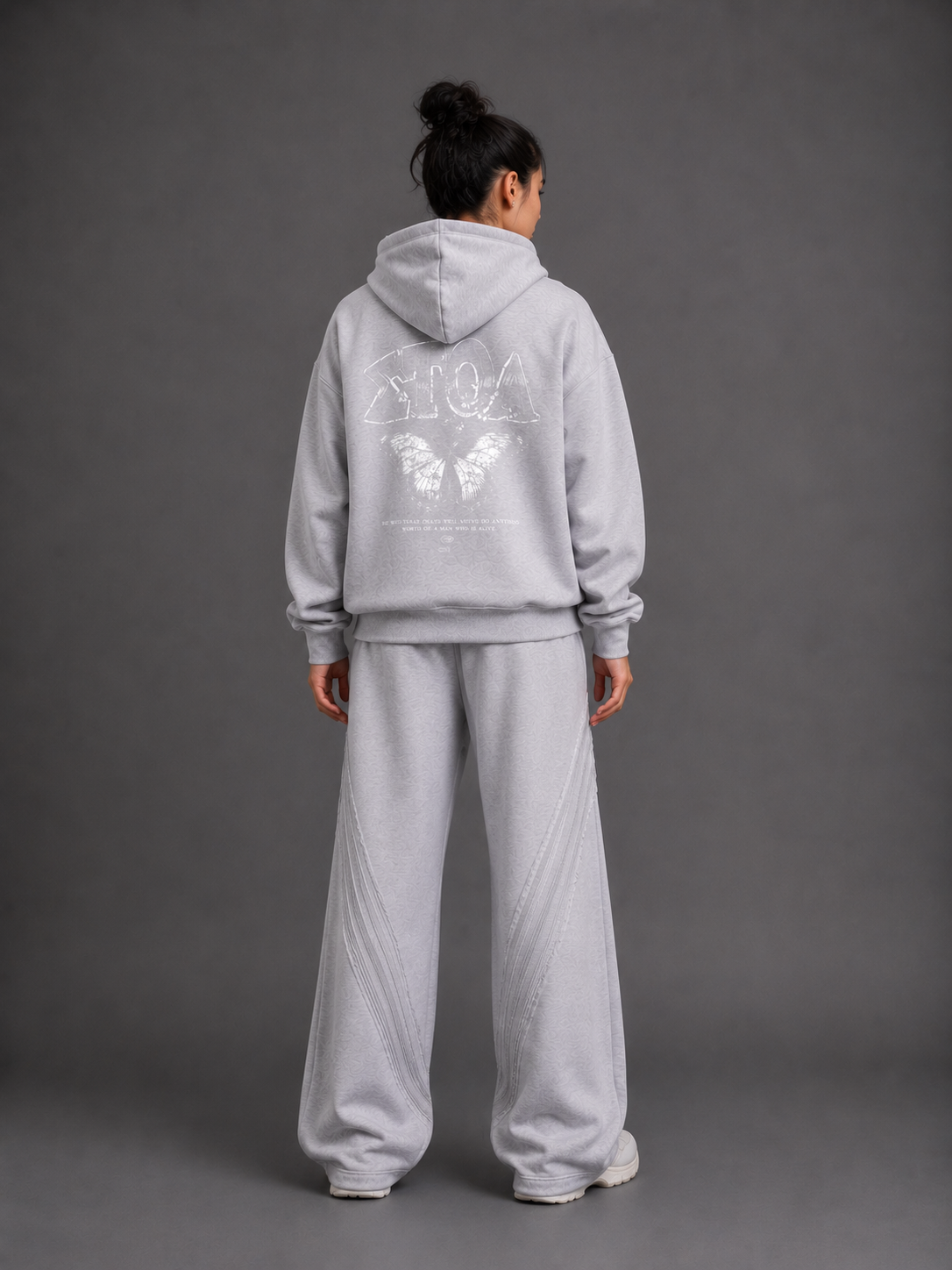 Fleeced Boxy Hoodie