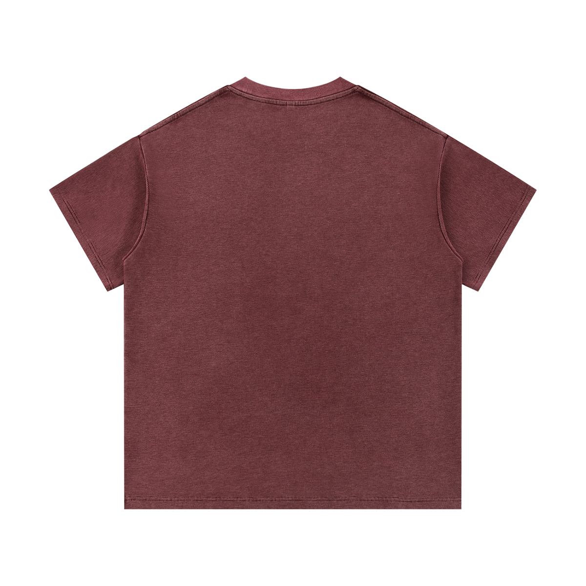 Mineral Wash Waffle Knit T-Shirt