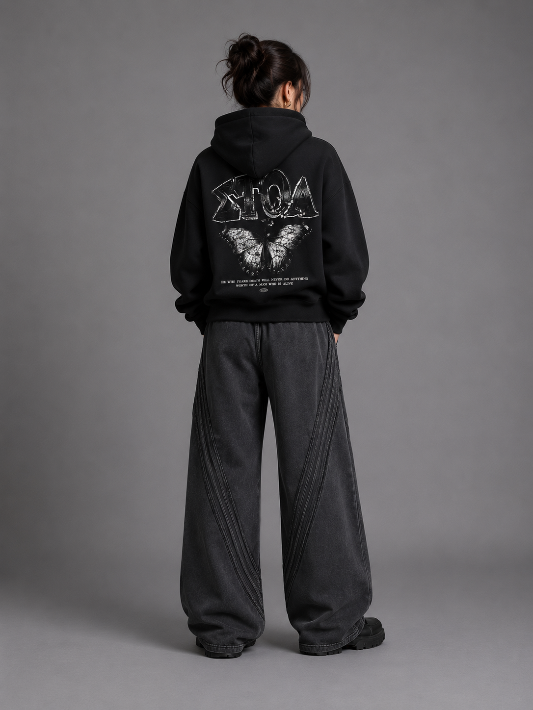 Fleeced Boxy Hoodie