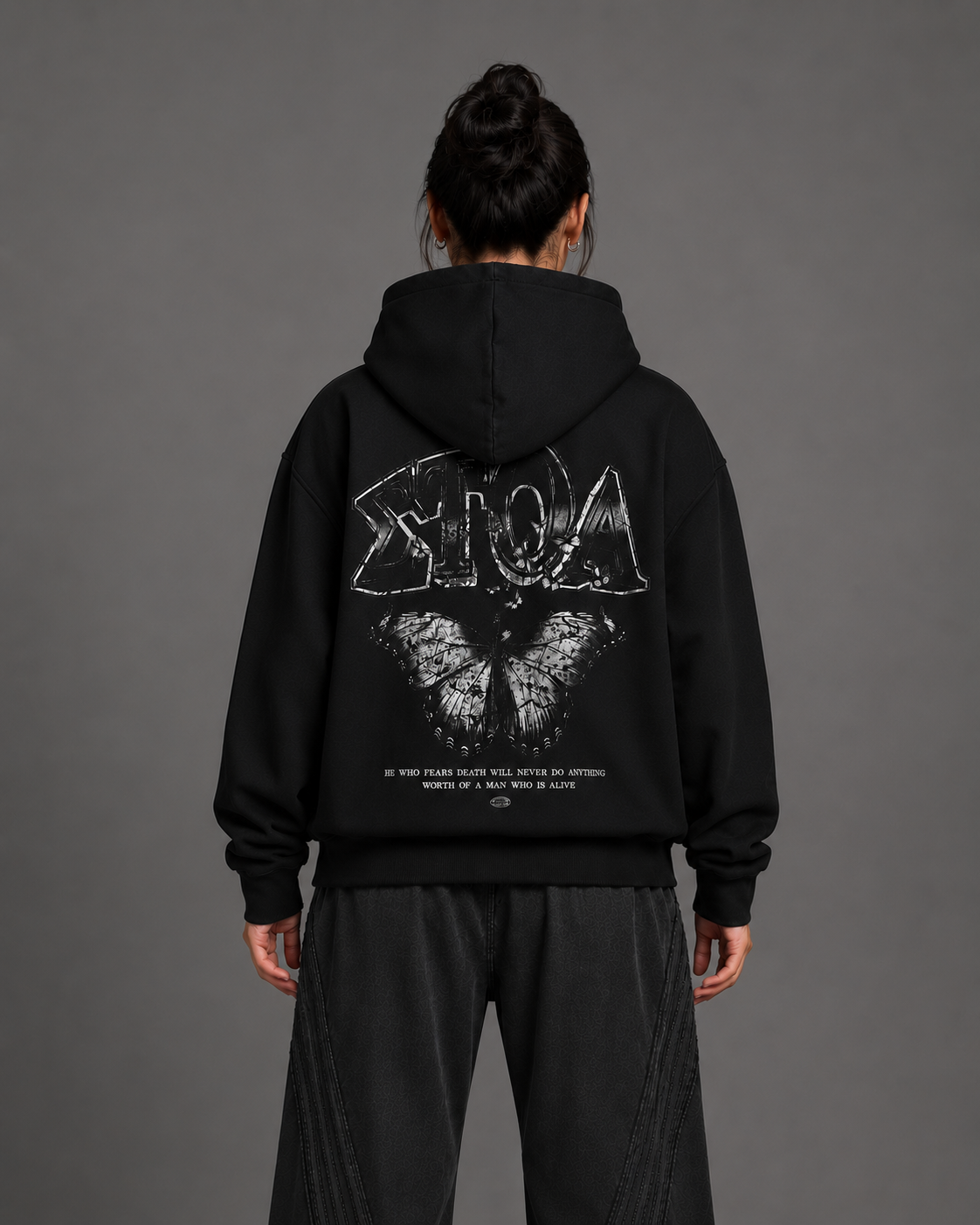 Fleeced Boxy Hoodie
