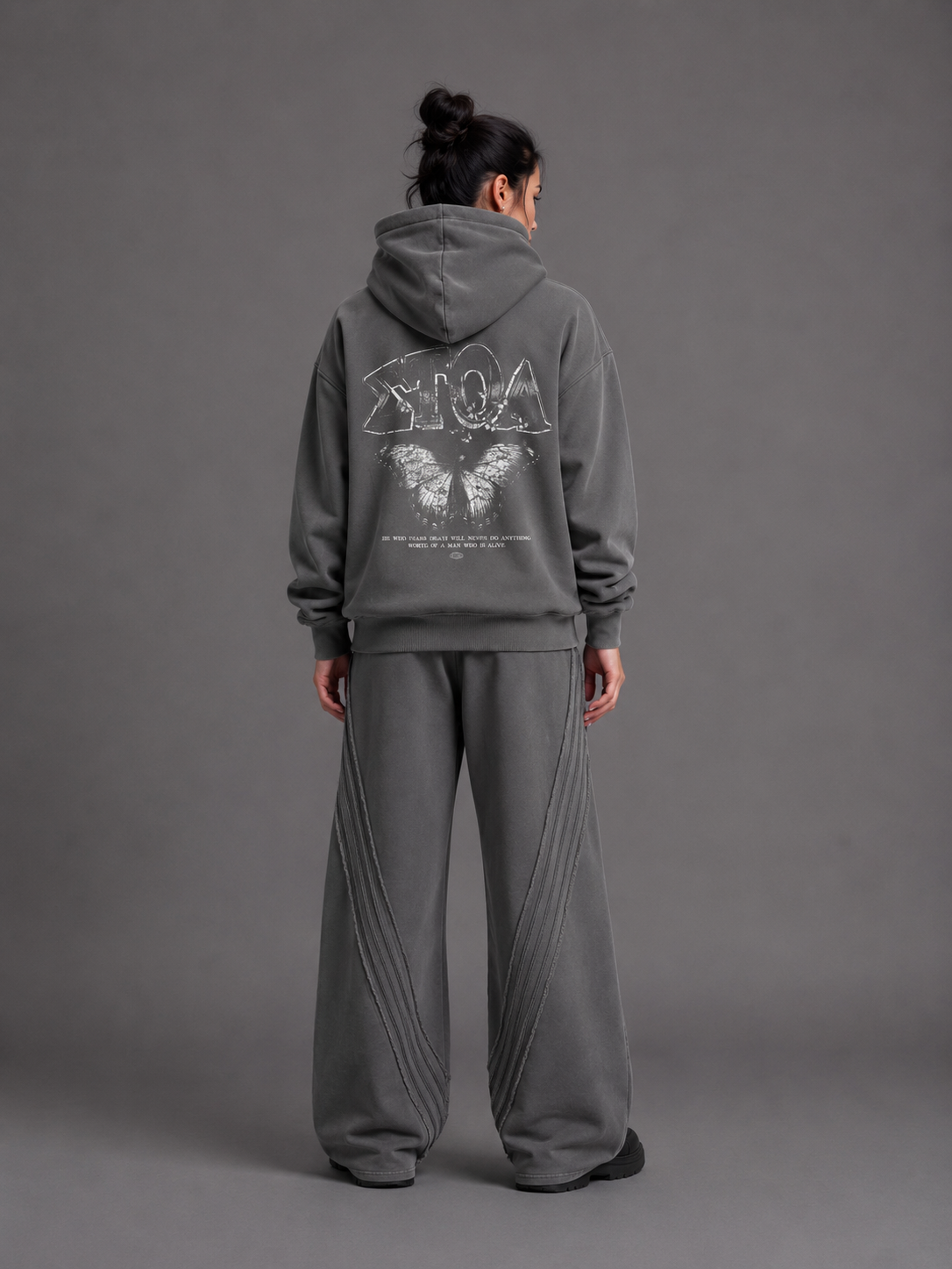 Fleeced Boxy Hoodie