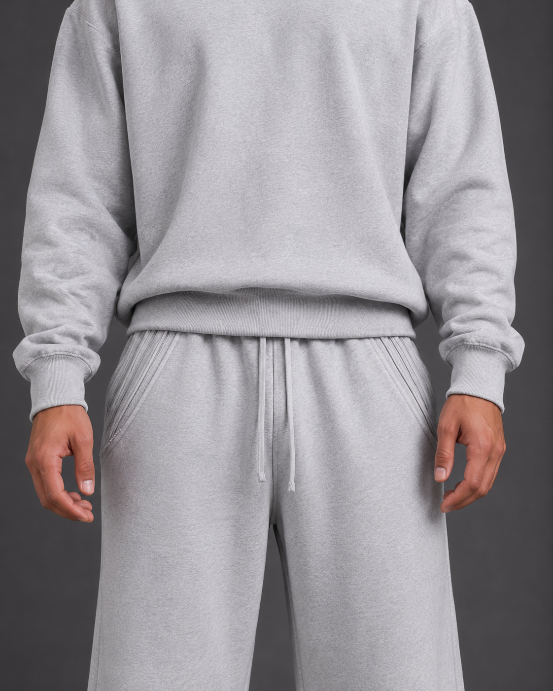 Fleeced Boxy Hoodie